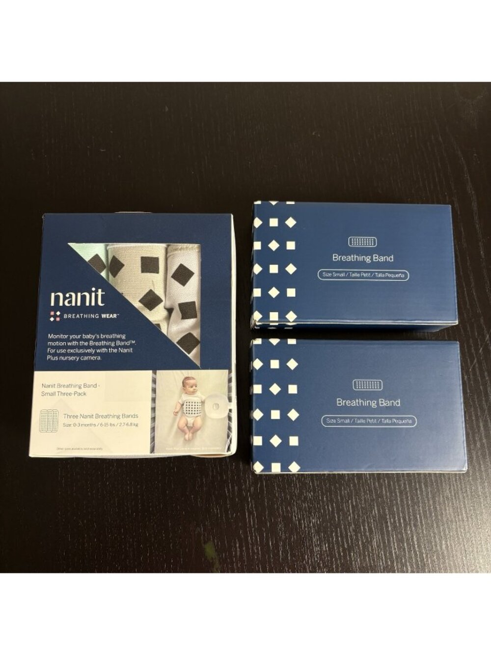 NANIT Breathing Band Size Small -- Lot of 5, NEW
